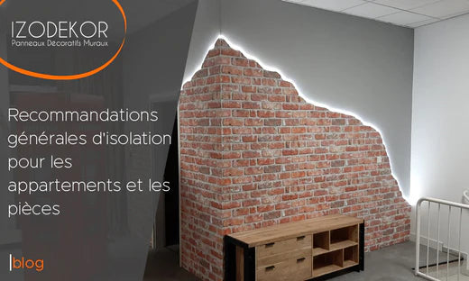 Raccomandazioni generali sull'isolamento delle abitazioni e dei locali