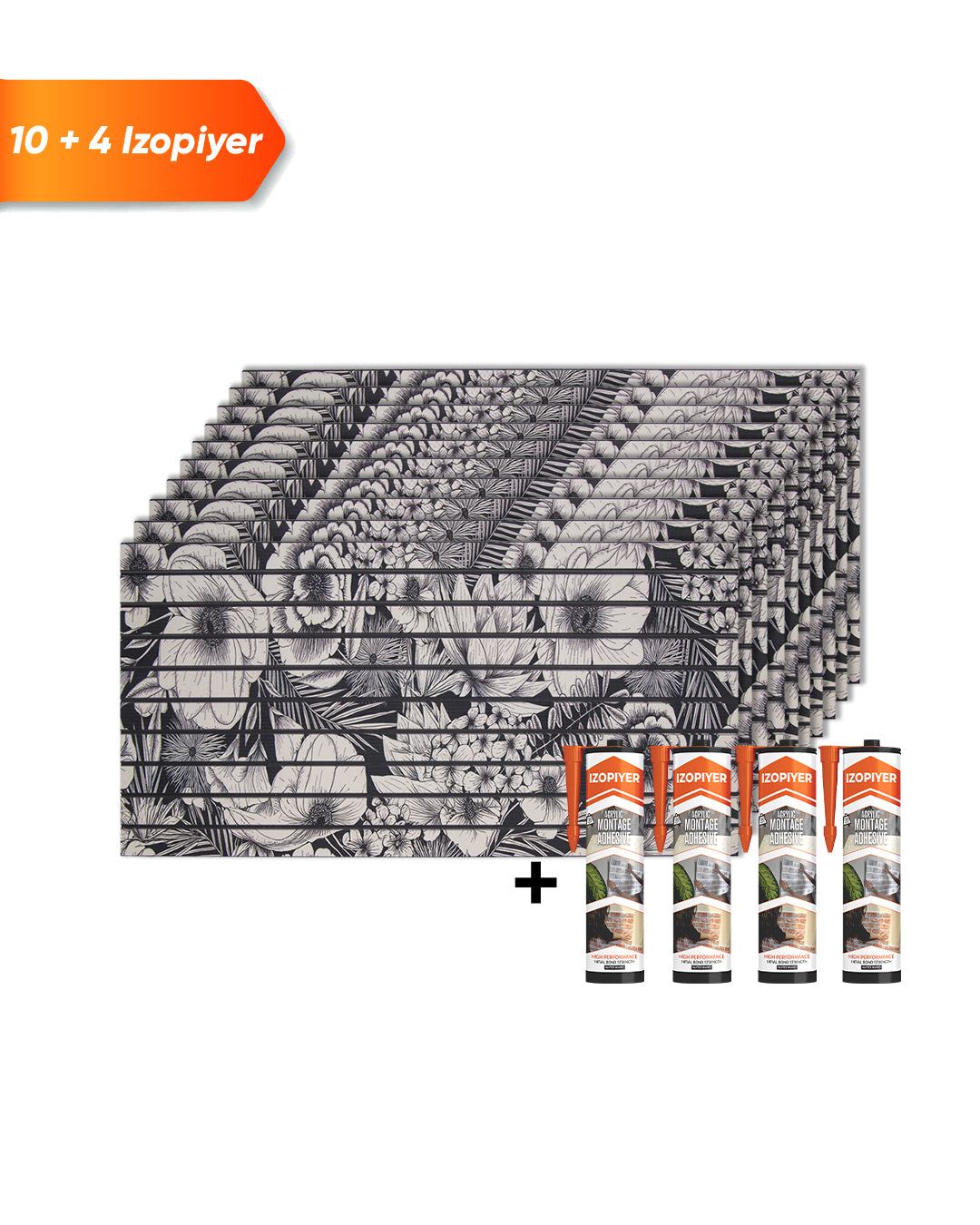 Pannelli effetto listelli di legno Articolo: Rivestimento murale Paradise Leaf AP-71