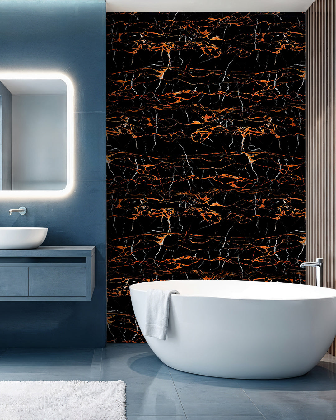 Alternativa in marmo alle piastrelle del bagno/ Dragon