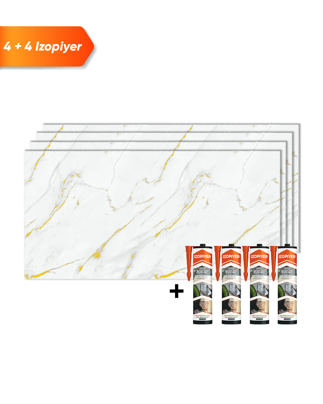 Alternativa in marmo alle piastrelle del bagno/ Golden Harmony