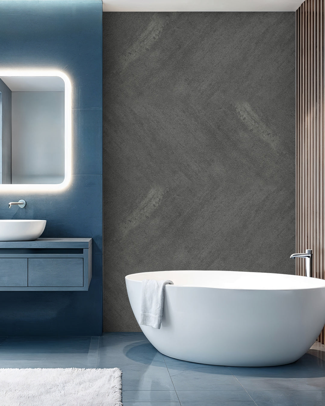 Alternativa in marmo alle piastrelle del bagno/ Iron Hand