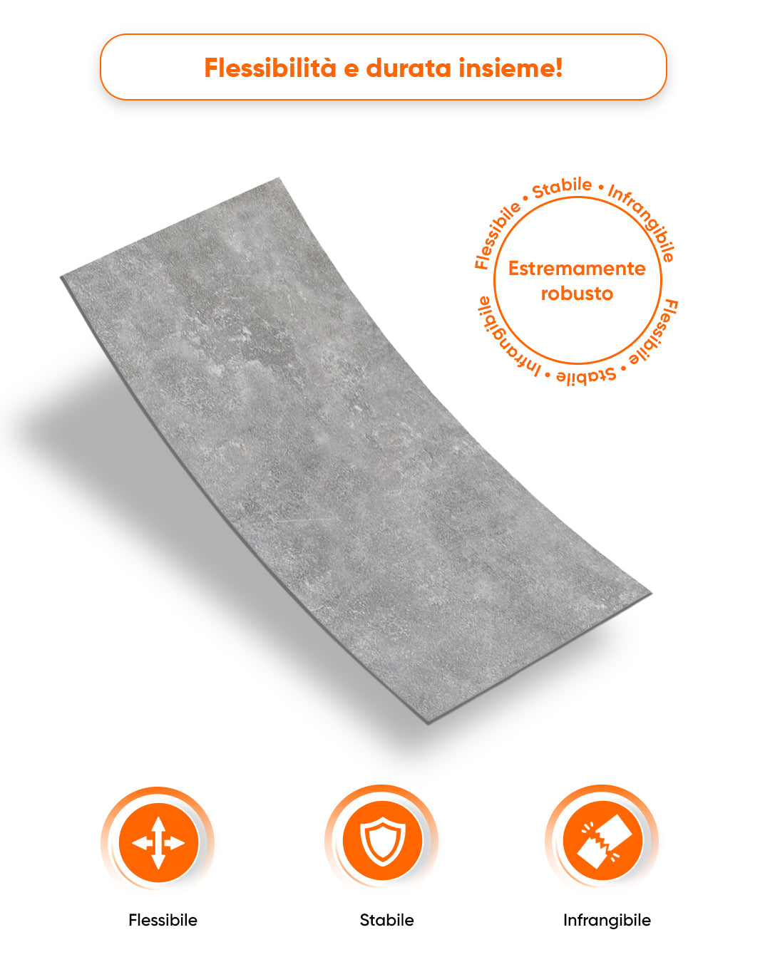 Alternativa in marmo alle piastrelle del bagno/ Moonwalk