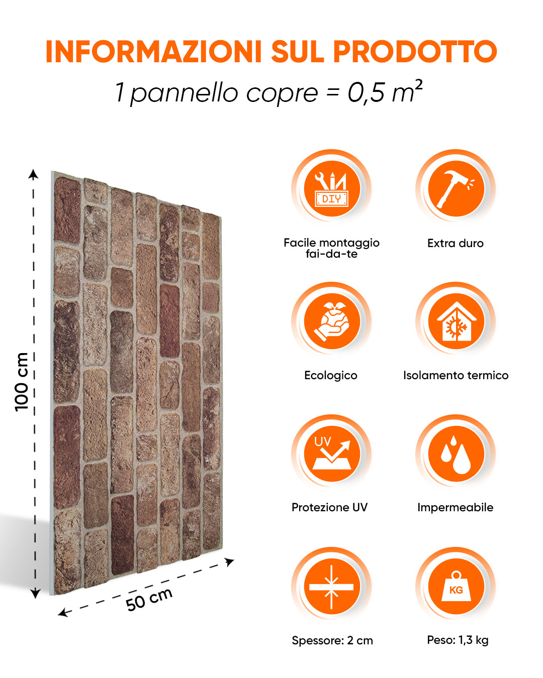 Farmhouse Style L-1901 Rivestimento in pietra Lycia