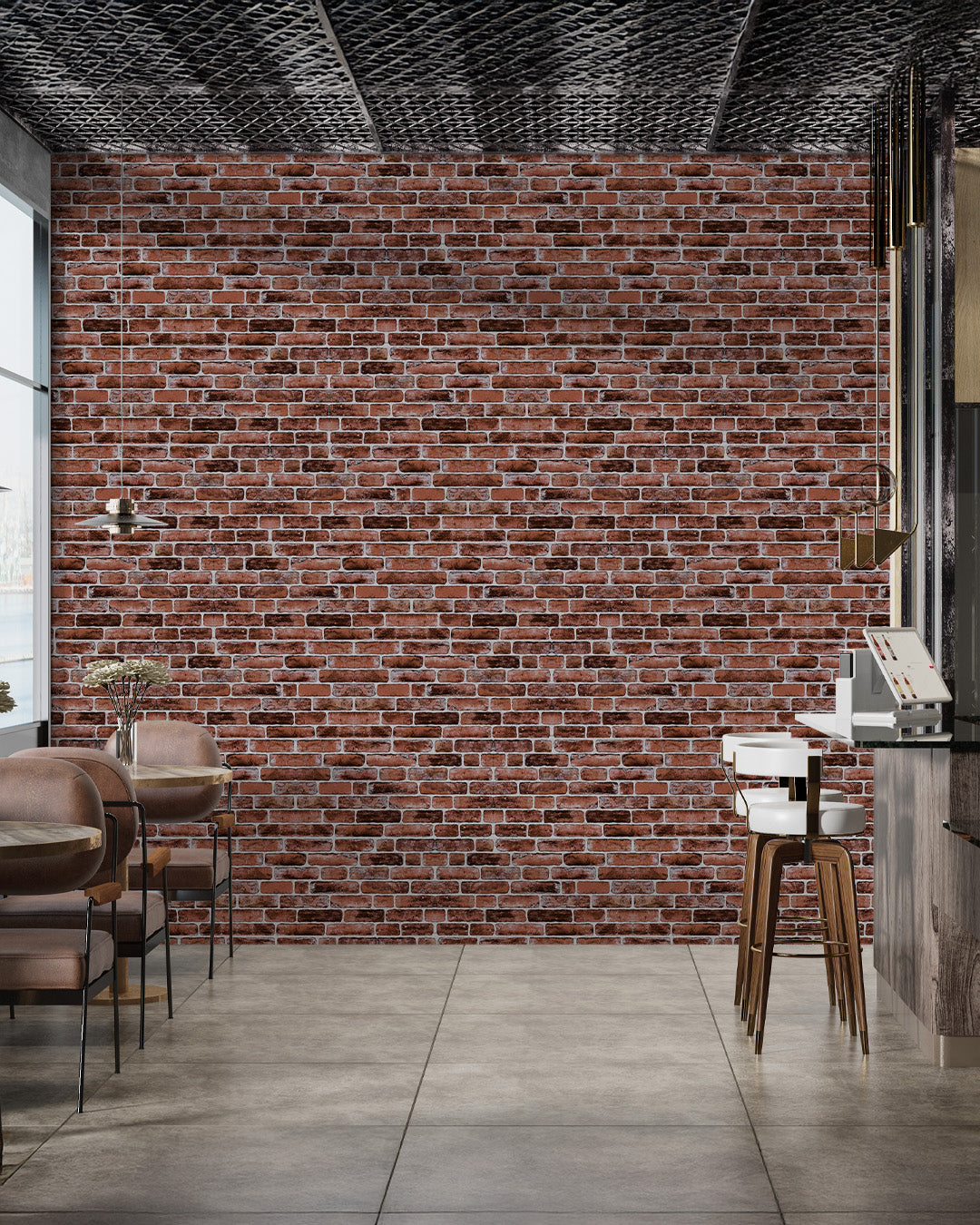 Honey Coffee L-1919 Rivestimento in pietra di Mattoni