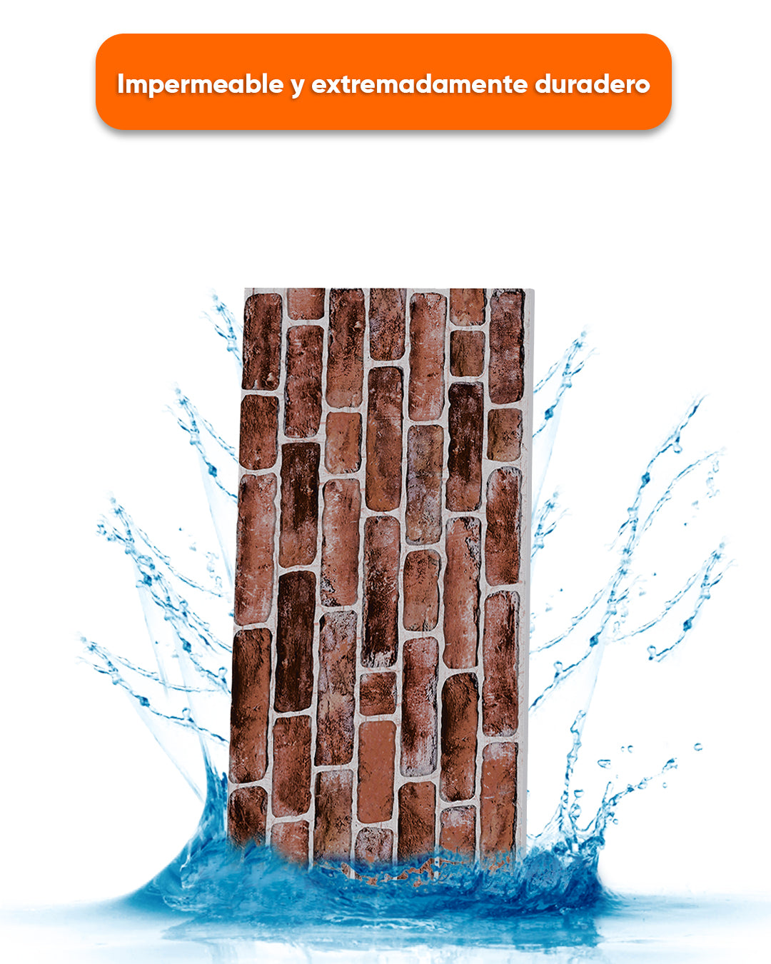 Honey Coffee L-1919 Rivestimento in pietra di Mattoni