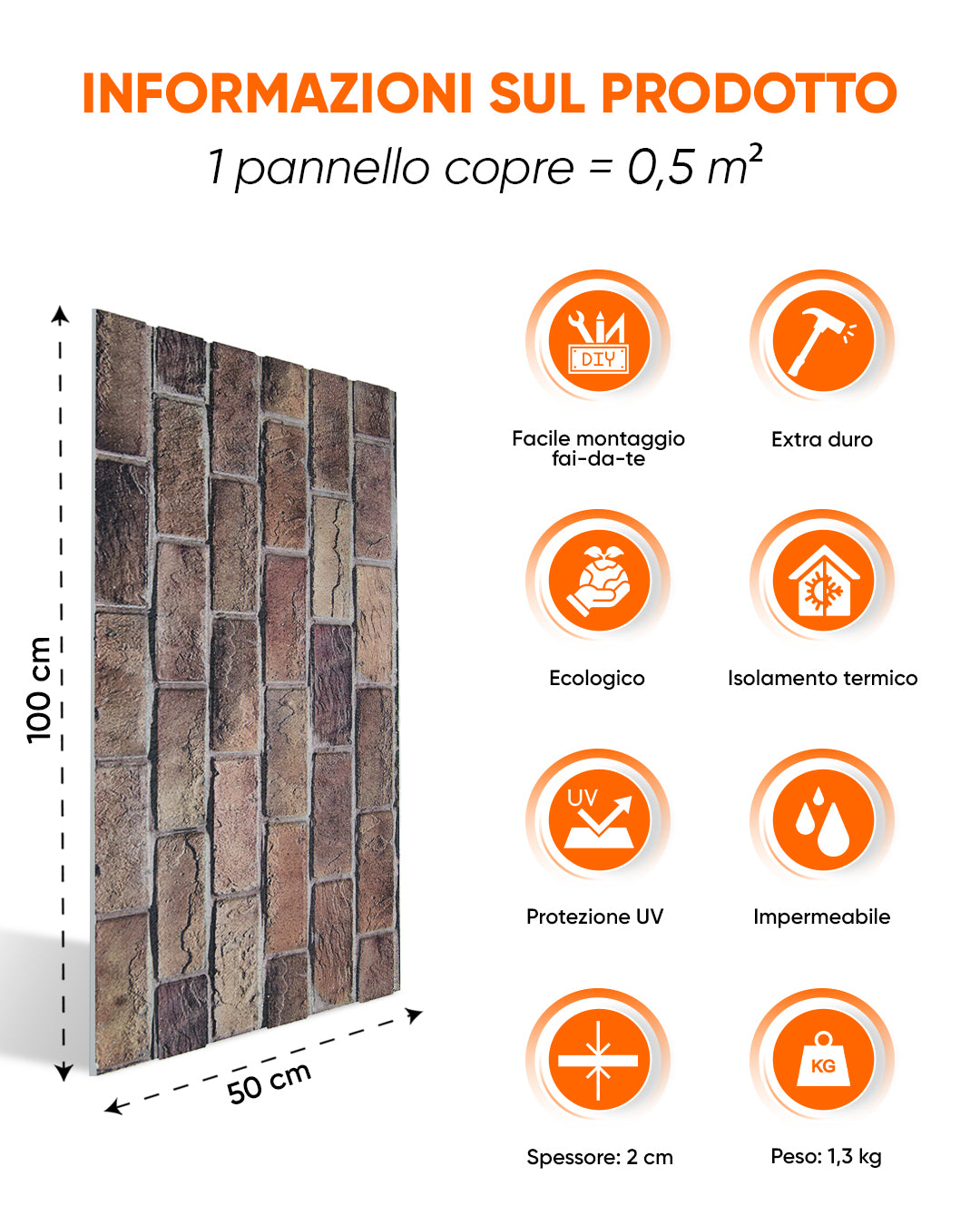 Desert Shadow T-1809 Rivestimento in pietra di Mattoni