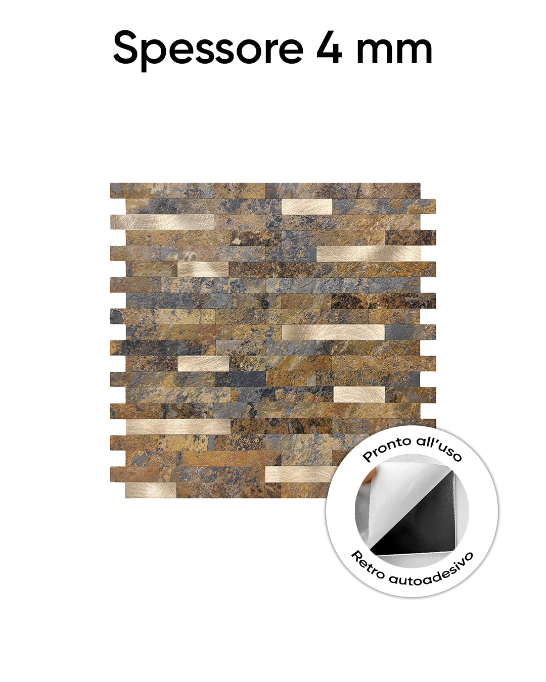 Rivestimenti in mosaico Rivestimenti autoadesivi | Traces Of Mosaics WJ-02