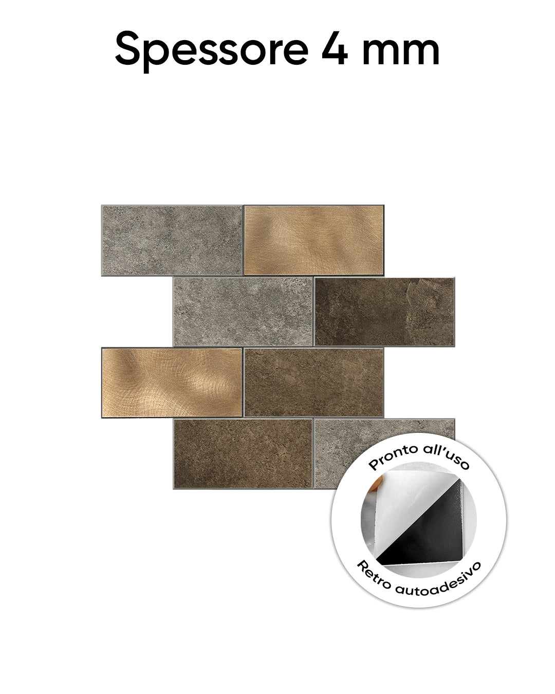 Rivestimenti in mosaico Rivestimenti autoadesivi | Mysterious Mosaics WJS-241