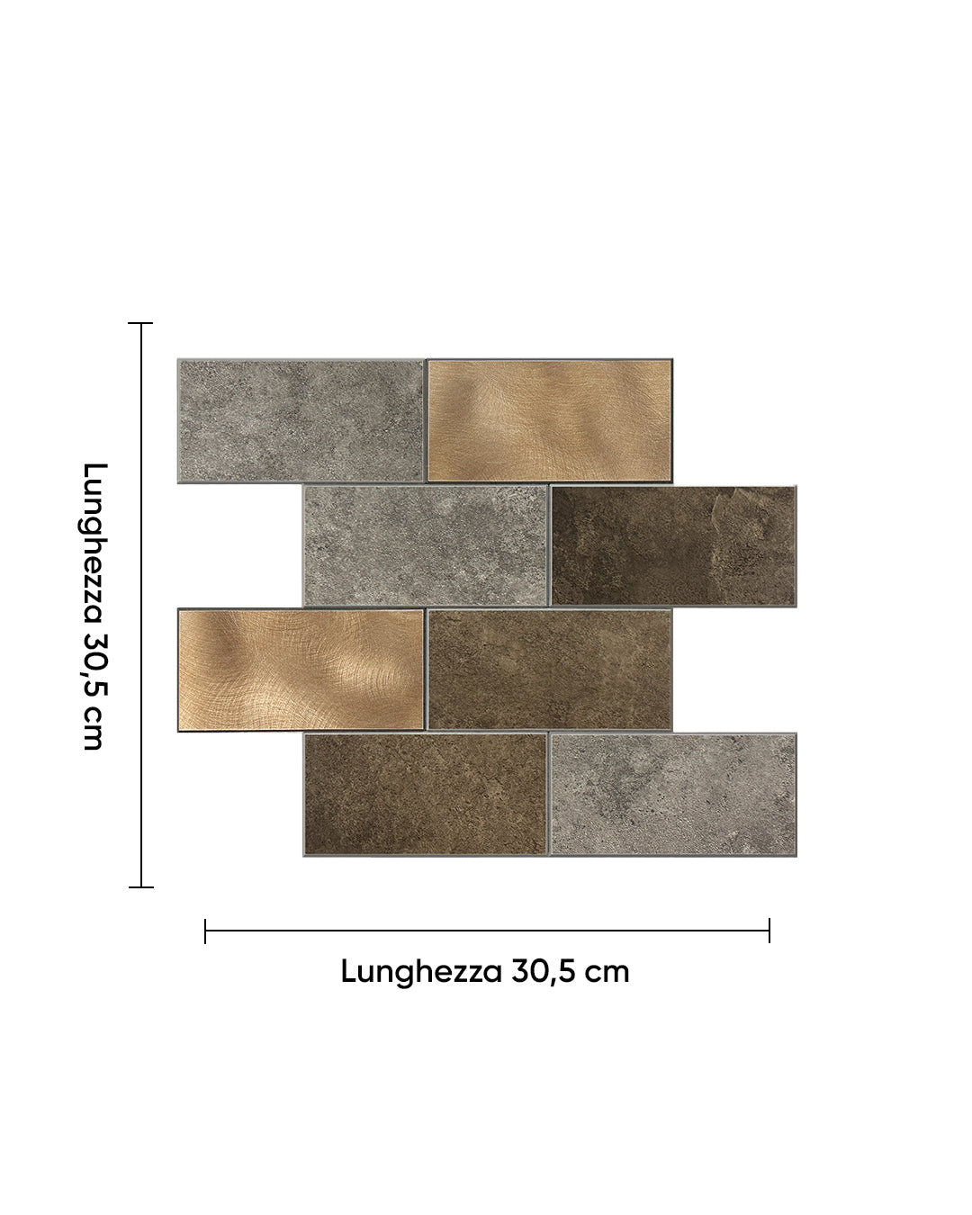 Rivestimenti in mosaico Rivestimenti autoadesivi | Mysterious Mosaics WJS-241