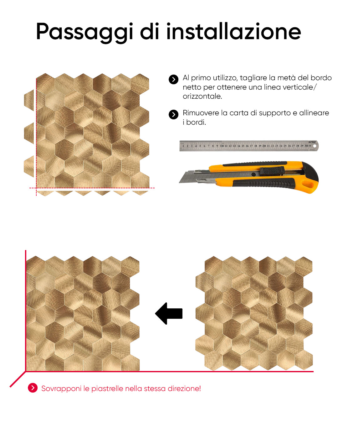 Rivestimenti in mosaico Rivestimenti autoadesivi | Pastel Dream Mosaics WJS-473