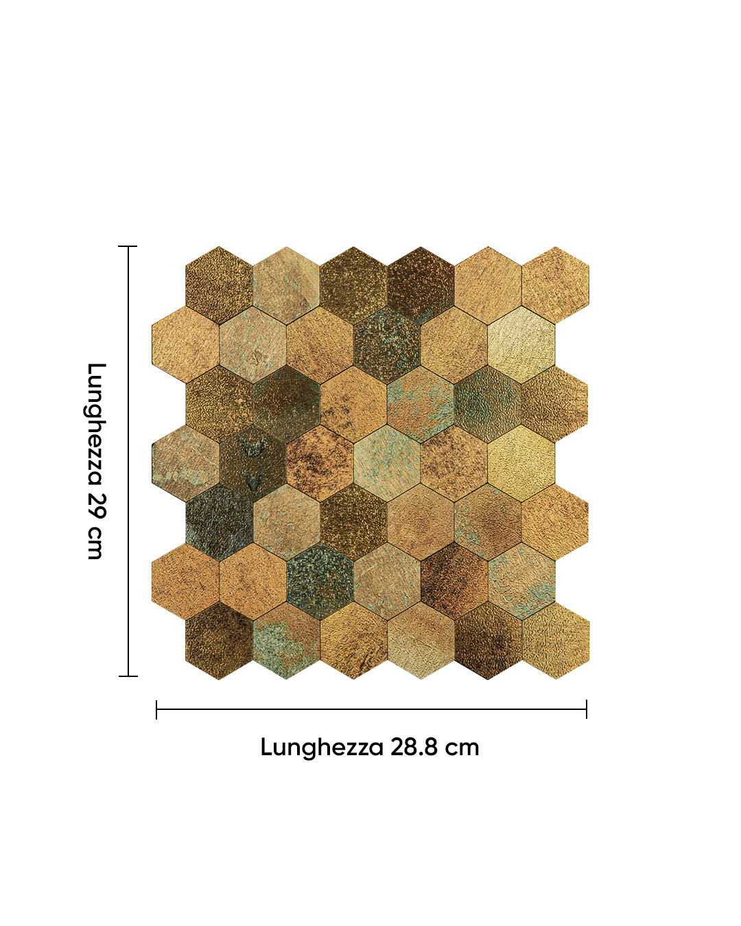 Mosaic Wall Tiles Self-adhesive Wall Tiles | Colourful Mosaics WJY121