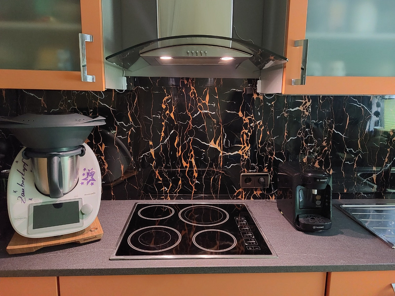 Pannelli Murali Effetto Marmo IZODEKOR - 4 Pezzi 120x60cm Per Bagno, Cucina O Doccia - Foto 4