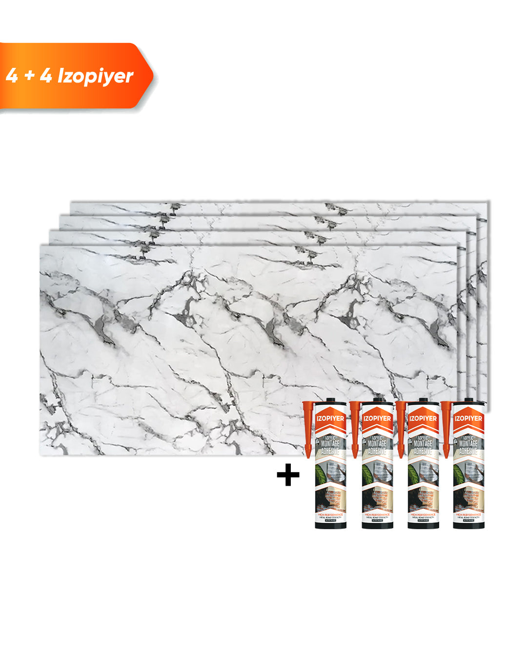 Alternativa in marmo alle piastrelle del bagno/ Arctic Breeze V-14