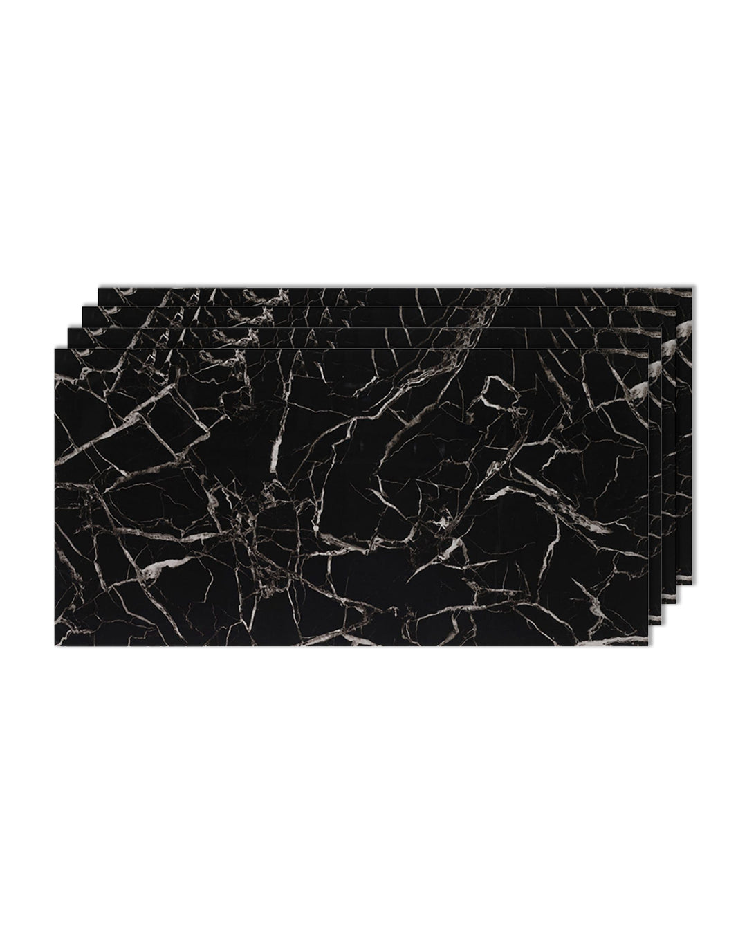 Alternativa in marmo alle piastrelle del bagno/ Black White