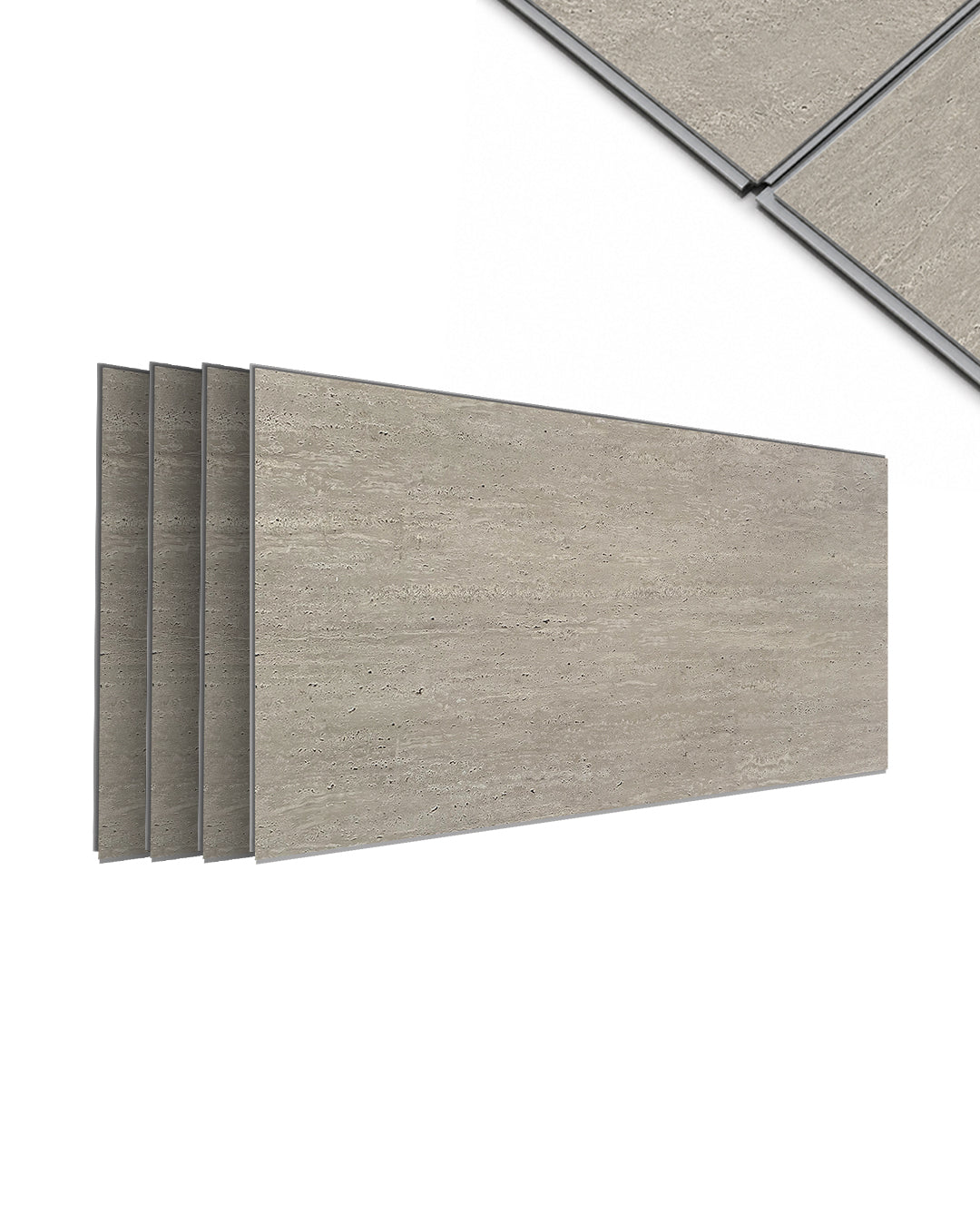 Pannello da parete SPC 60x120 cm | Rivestimento murale impermeabile | Desert Silence