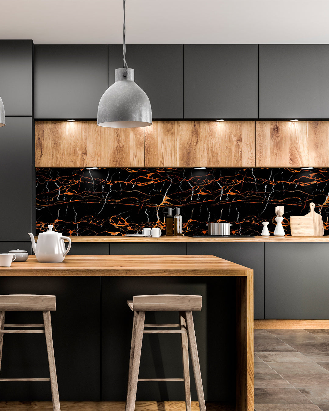 Alternativa in marmo alle piastrelle del bagno/ Dragon