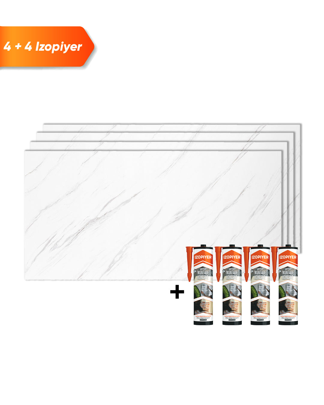 Alternativa in marmo alle piastrelle del bagno/ Ice Berg Grey