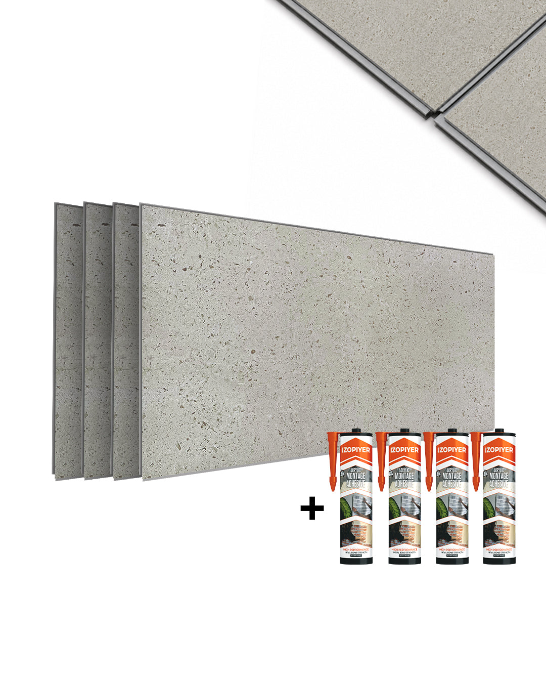 Pannello da parete SPC 60x120 cm | Rivestimento murale impermeabile | Infinite Elegance