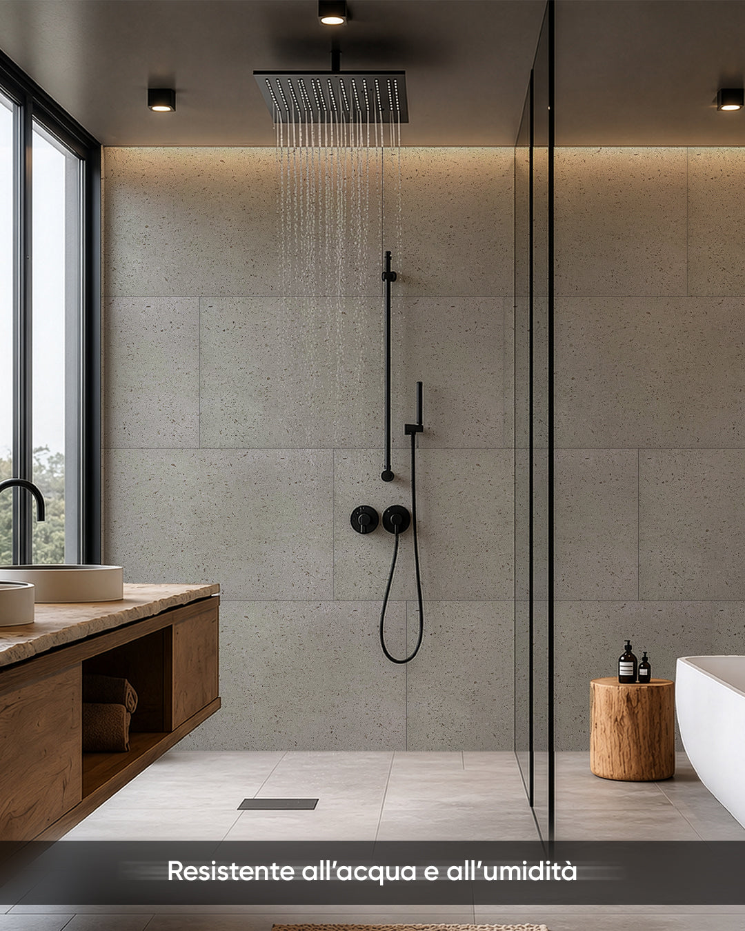 Pannello da parete SPC 60x120 cm | Rivestimento murale impermeabile | Infinite Elegance