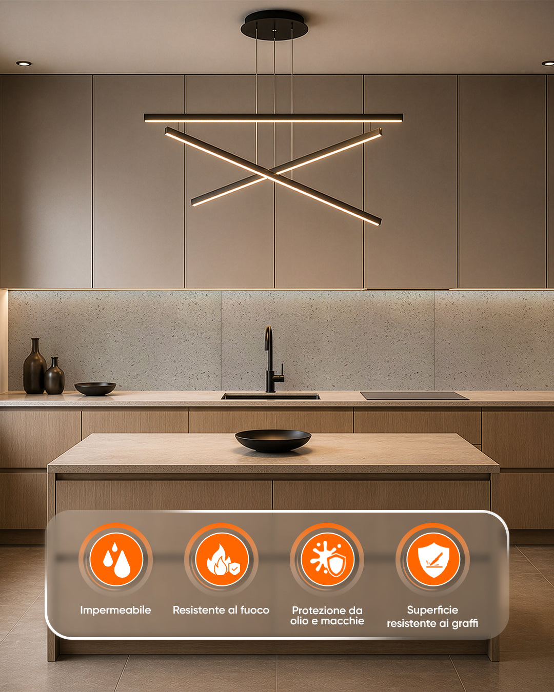 Pannello da parete SPC 60x120 cm | Rivestimento murale impermeabile | Infinite Elegance