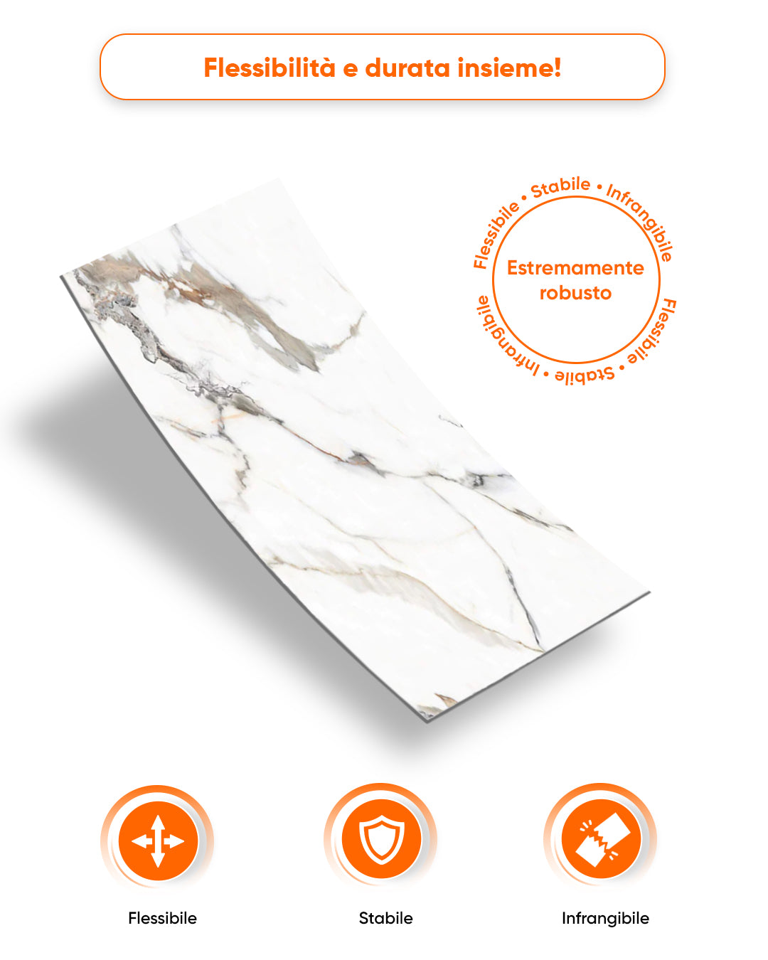 Alternativa in marmo alle piastrelle del bagno/ Garden Of Eden V-04