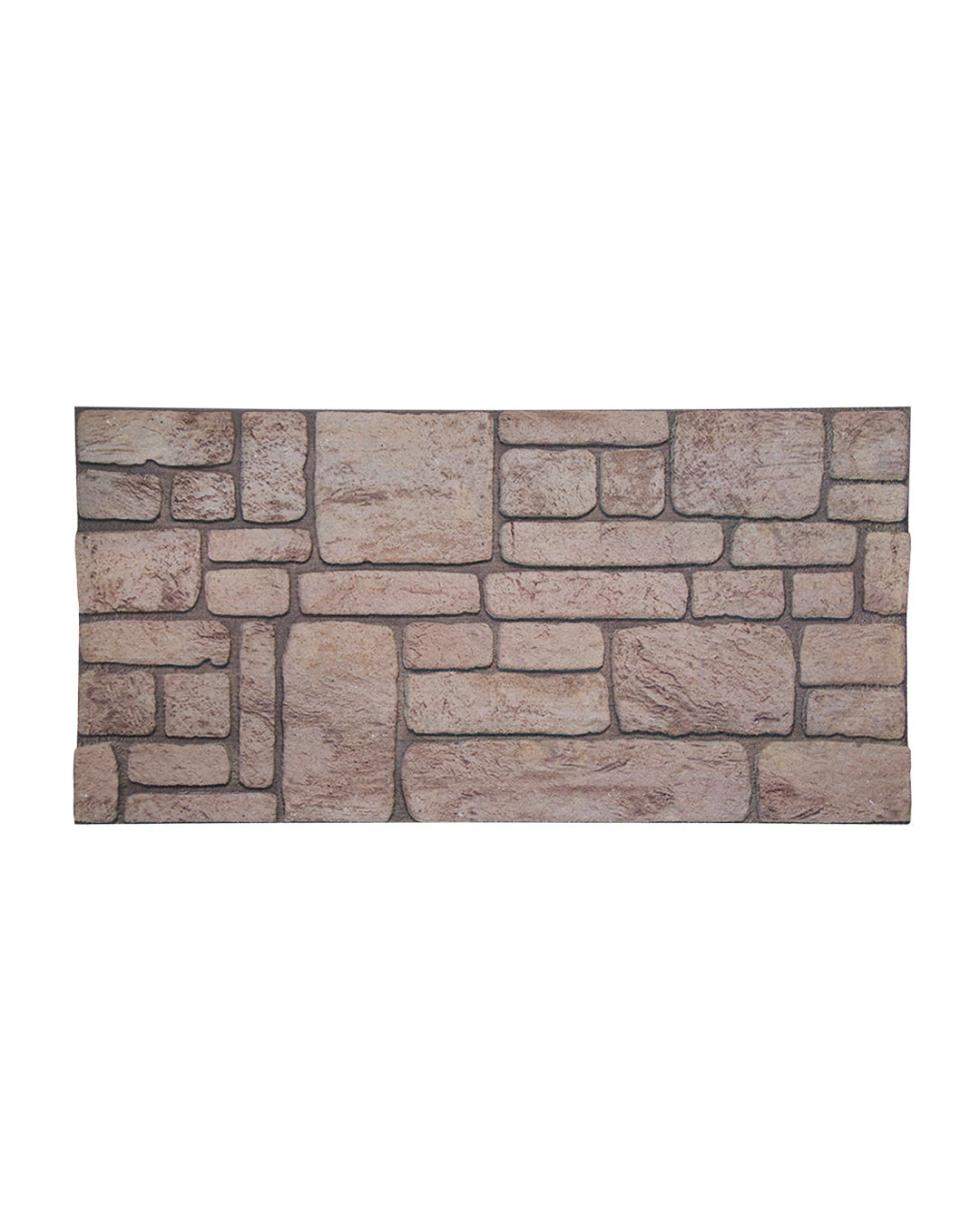 Rivestimento Parete Effetto Pietra 50x100x2 cm | Pannelli Parete 3D in Polistirolo - Ancient Traces K-03