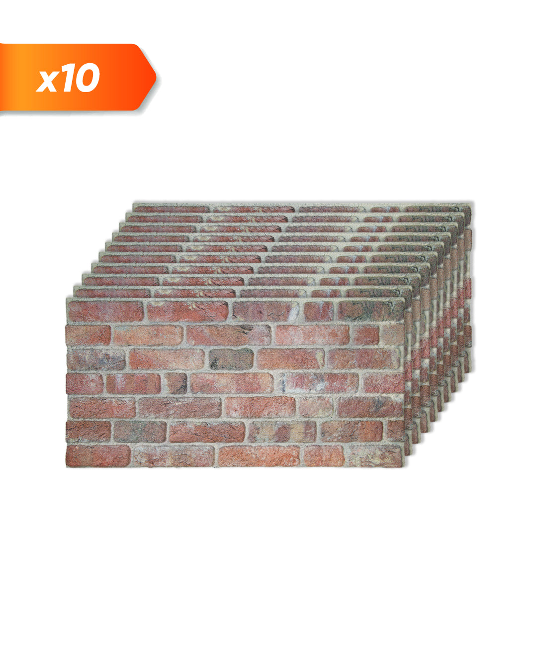 Pannello Parete 3D Effetto Pietra in EPS Resinato 100x50x2 cm - Stone Bridge L-1902