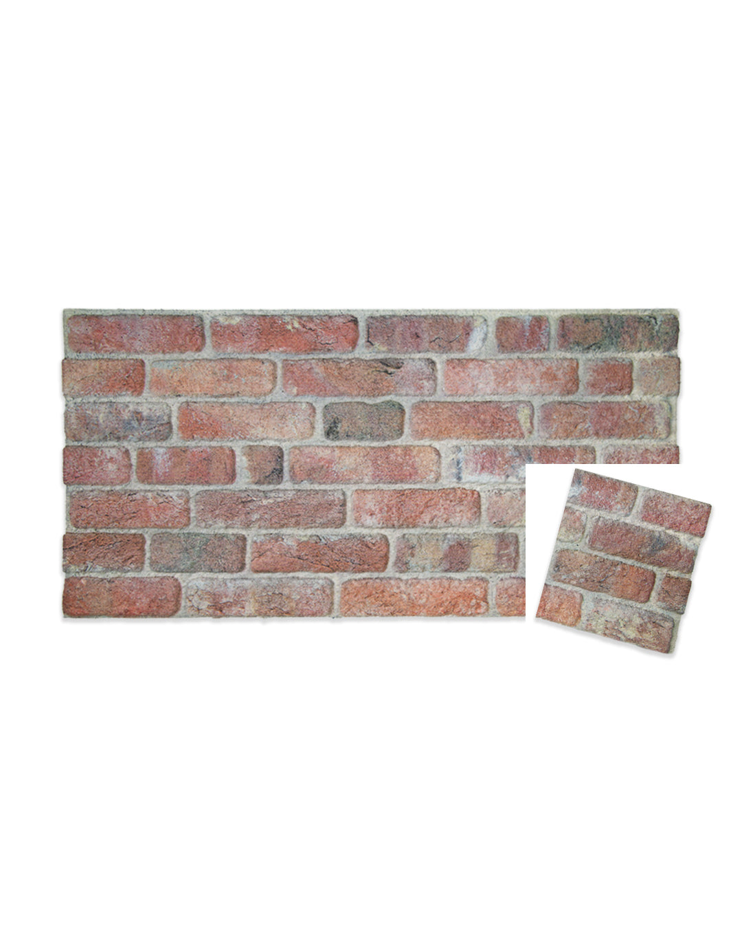 Pannello Parete 3D Effetto Pietra in EPS Resinato 100x50x2 cm - Stone Bridge L-1902