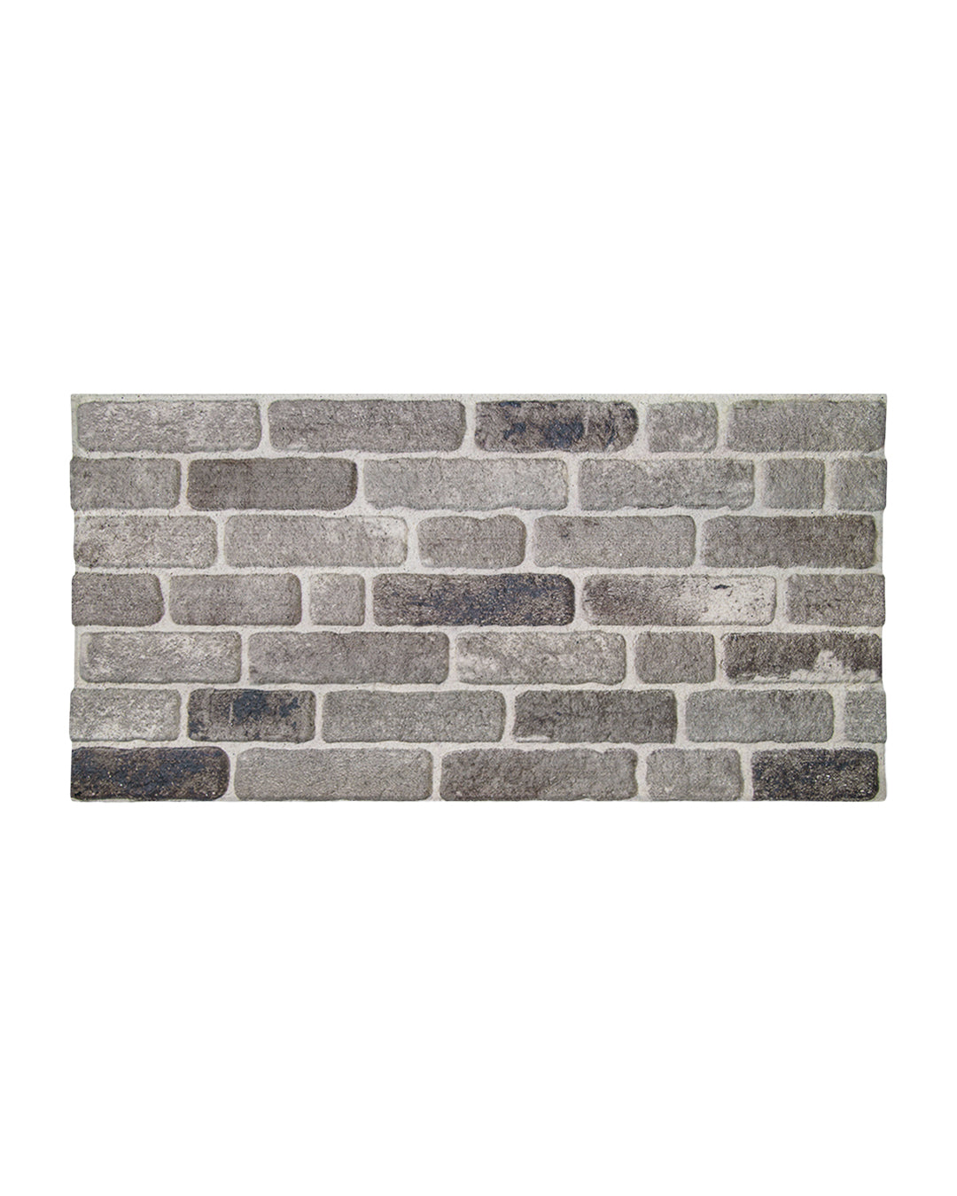 Rivestimento Parete Effetto Pietra 50x100x2 cm | Pannelli Parete 3D in Polistirolo - Path Of Gray L-1926