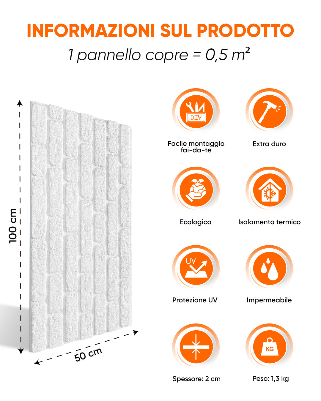 White Snow L-1900 Rivestimento in pietra Lycia