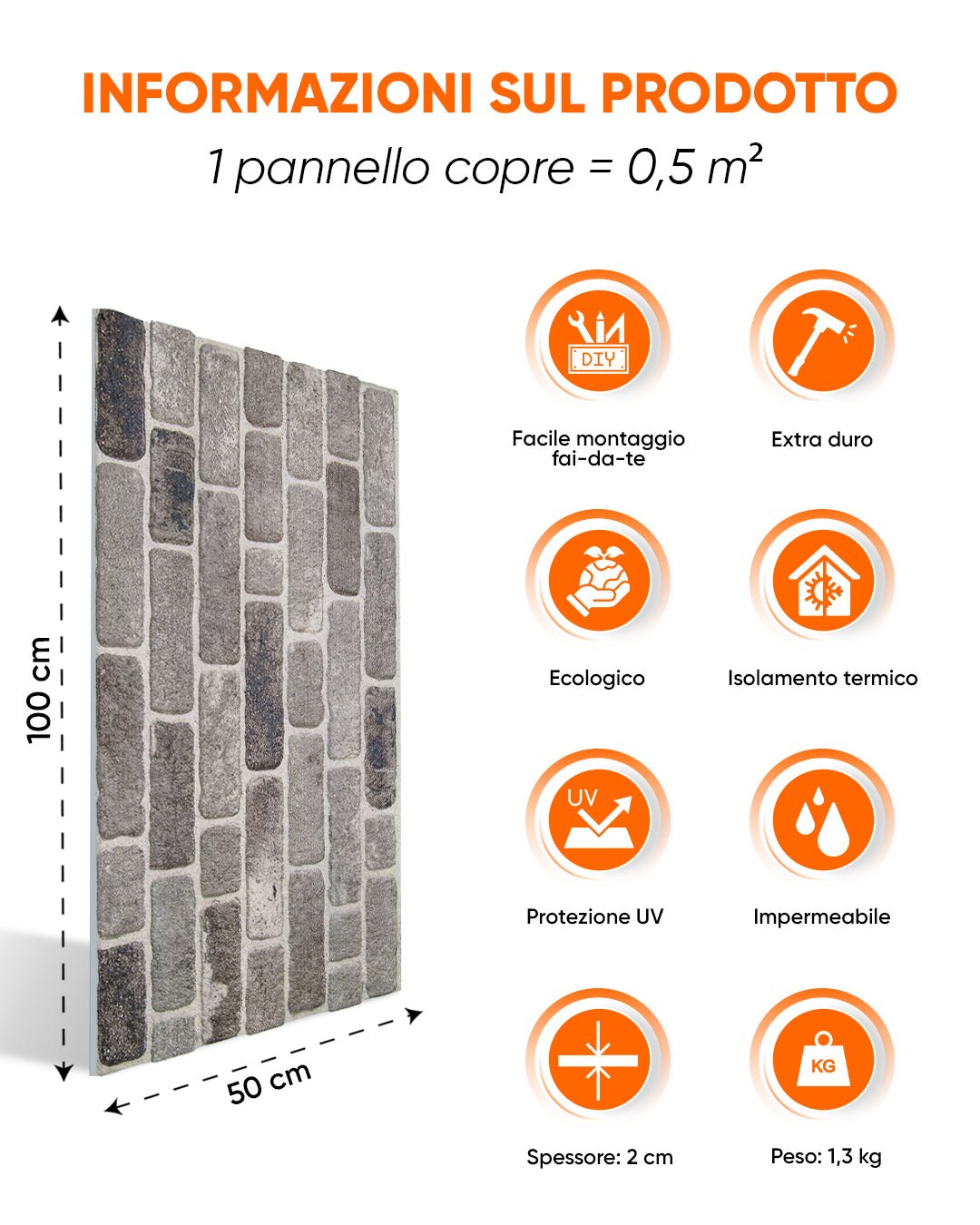 Path Of Gray L-1926 Rivestimento in pietra Lycia