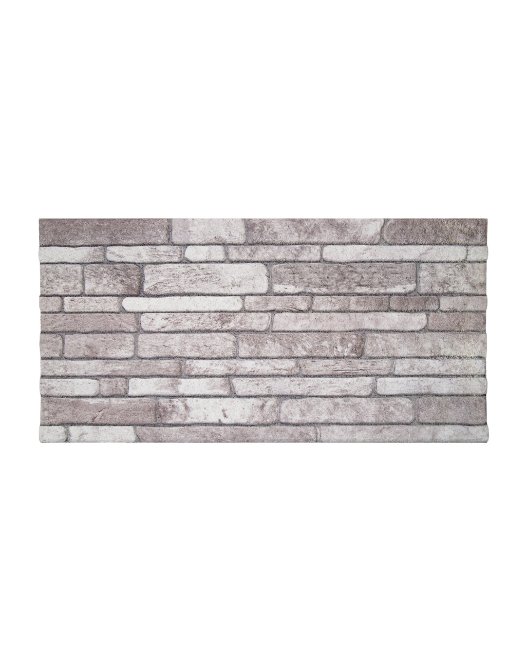 Pannello Parete 3D Effetto Pietra in EPS Resinato 100x50x2 cm - Cream Dream N-04