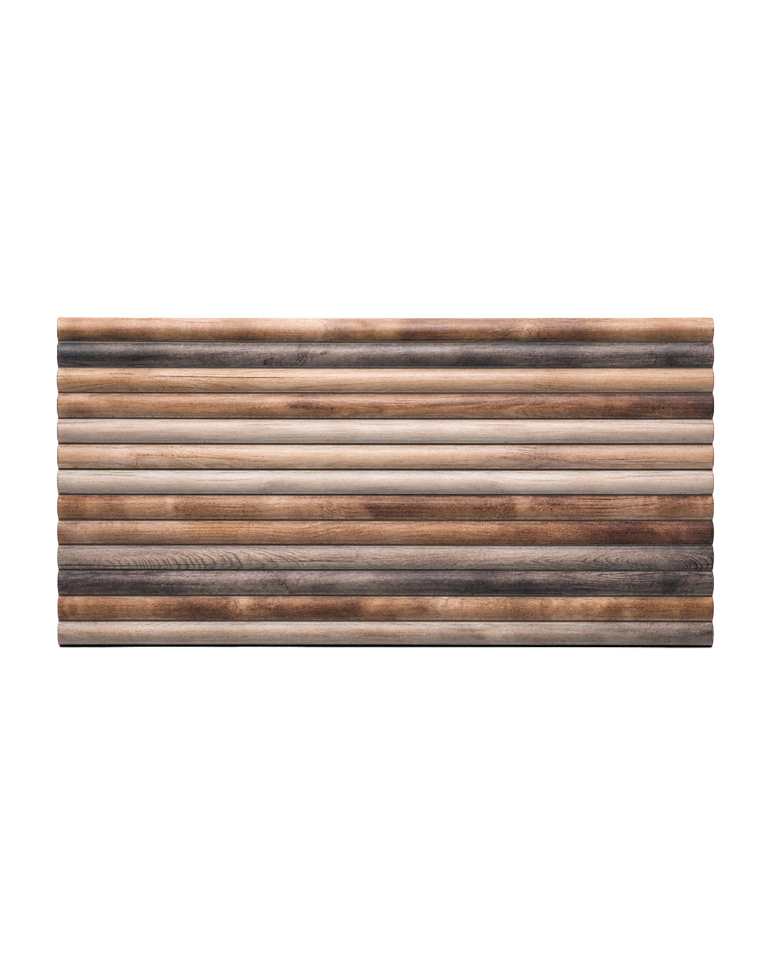 Rivestimento murale effetto legno 50×100×2 cm | Pannelli murali 3D in polistirolo | Rustic Wood OP-02
