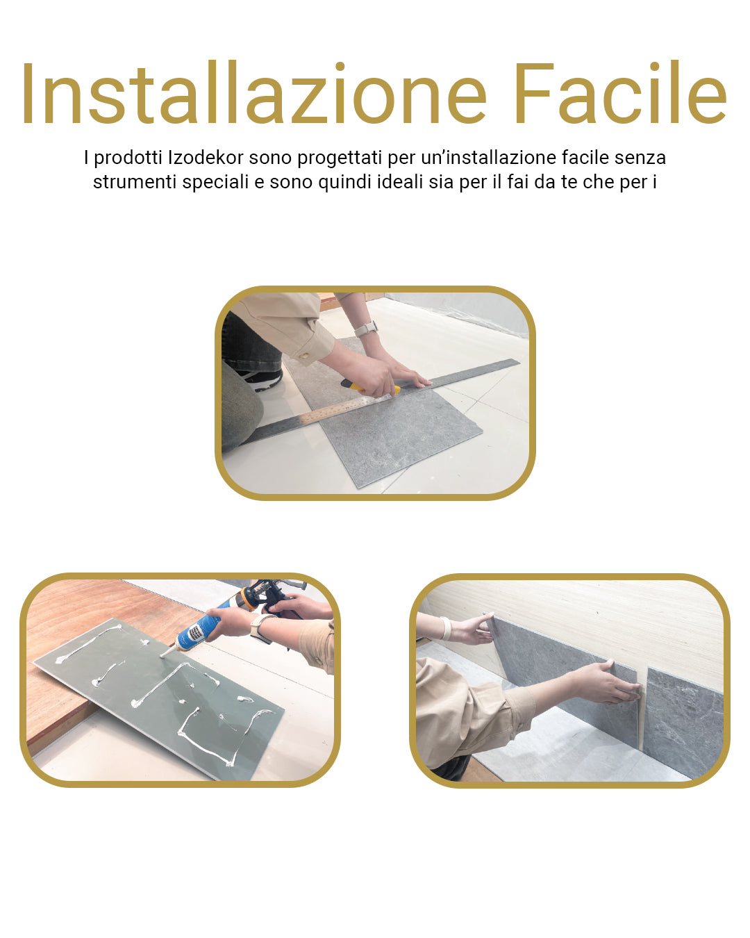 Pannello da parete SPC Grigio 60x120 cm – Stein Grau