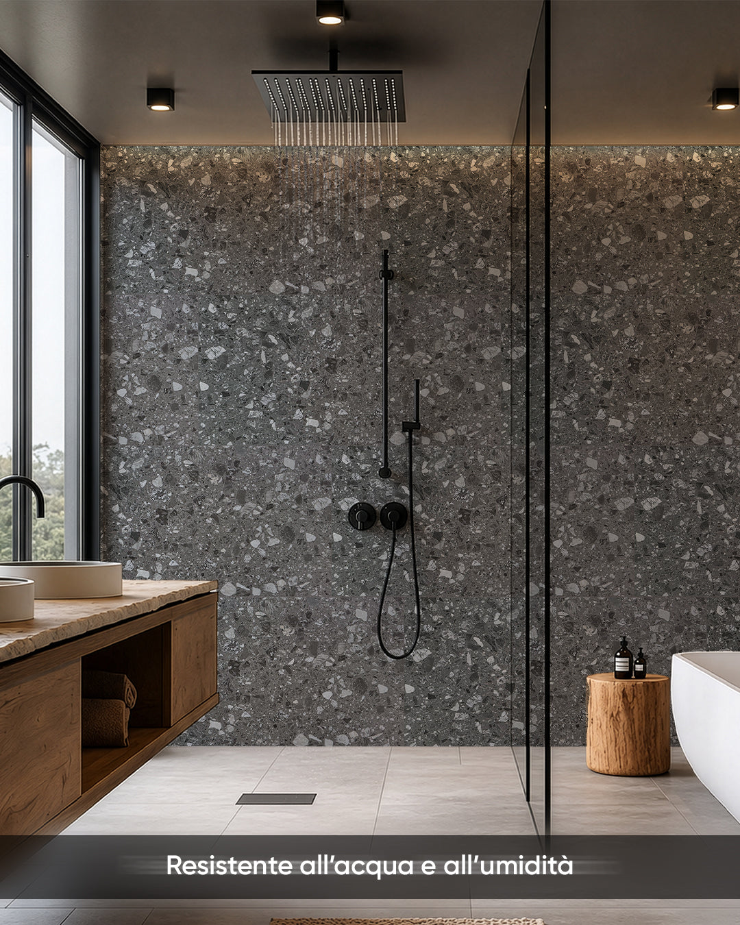 Pannello da parete SPC 60x120 cm | Rivestimento murale impermeabile | Pure Terrain