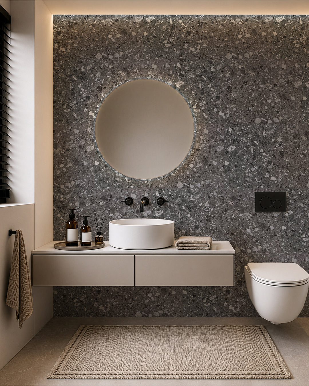 Pannello da parete SPC 60x120 cm | Rivestimento murale impermeabile | Pure Terrain