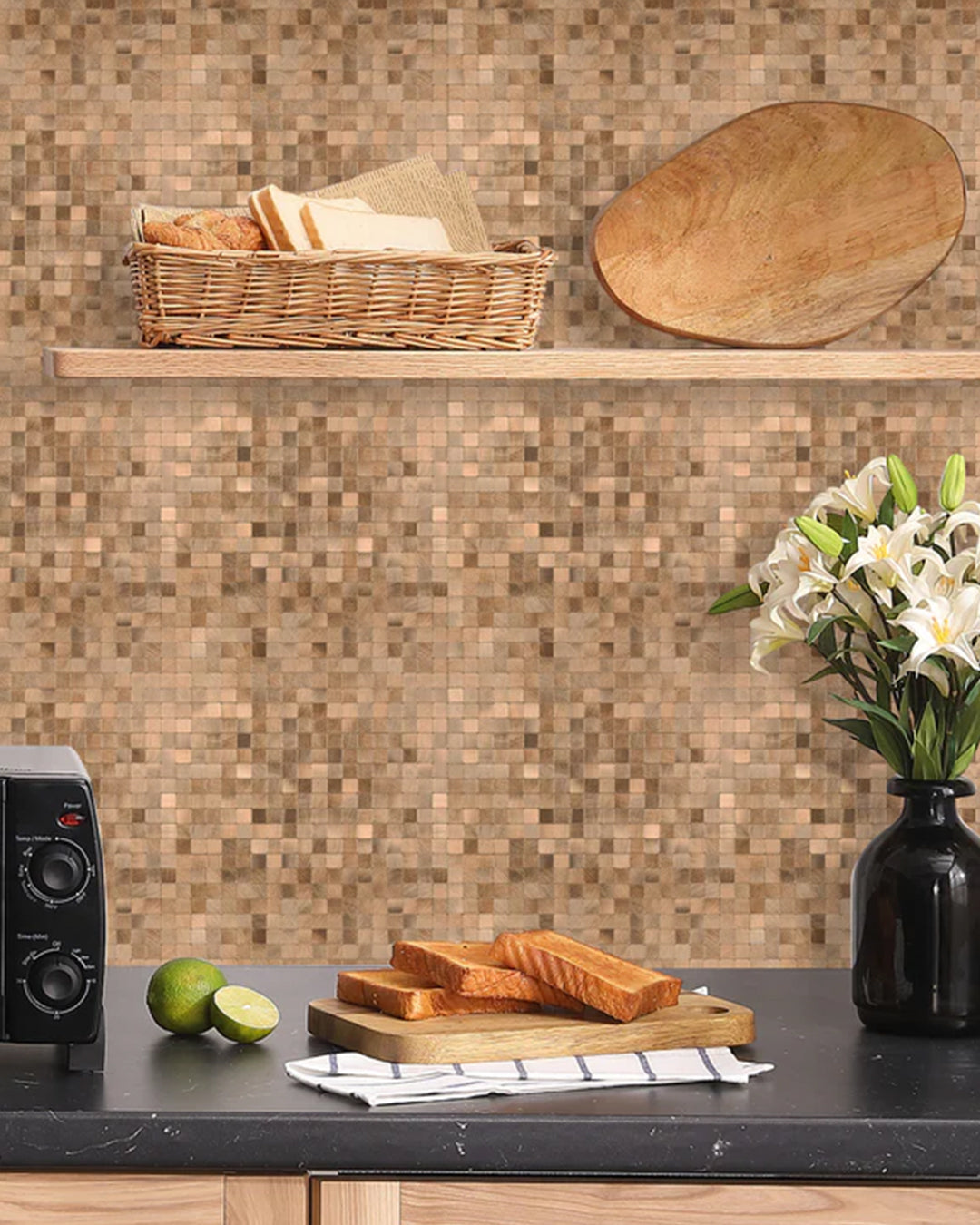 Mosaic Wall Tiles Self-adhesive Wall Tiles | Ancient Time Mosaic WJK-854