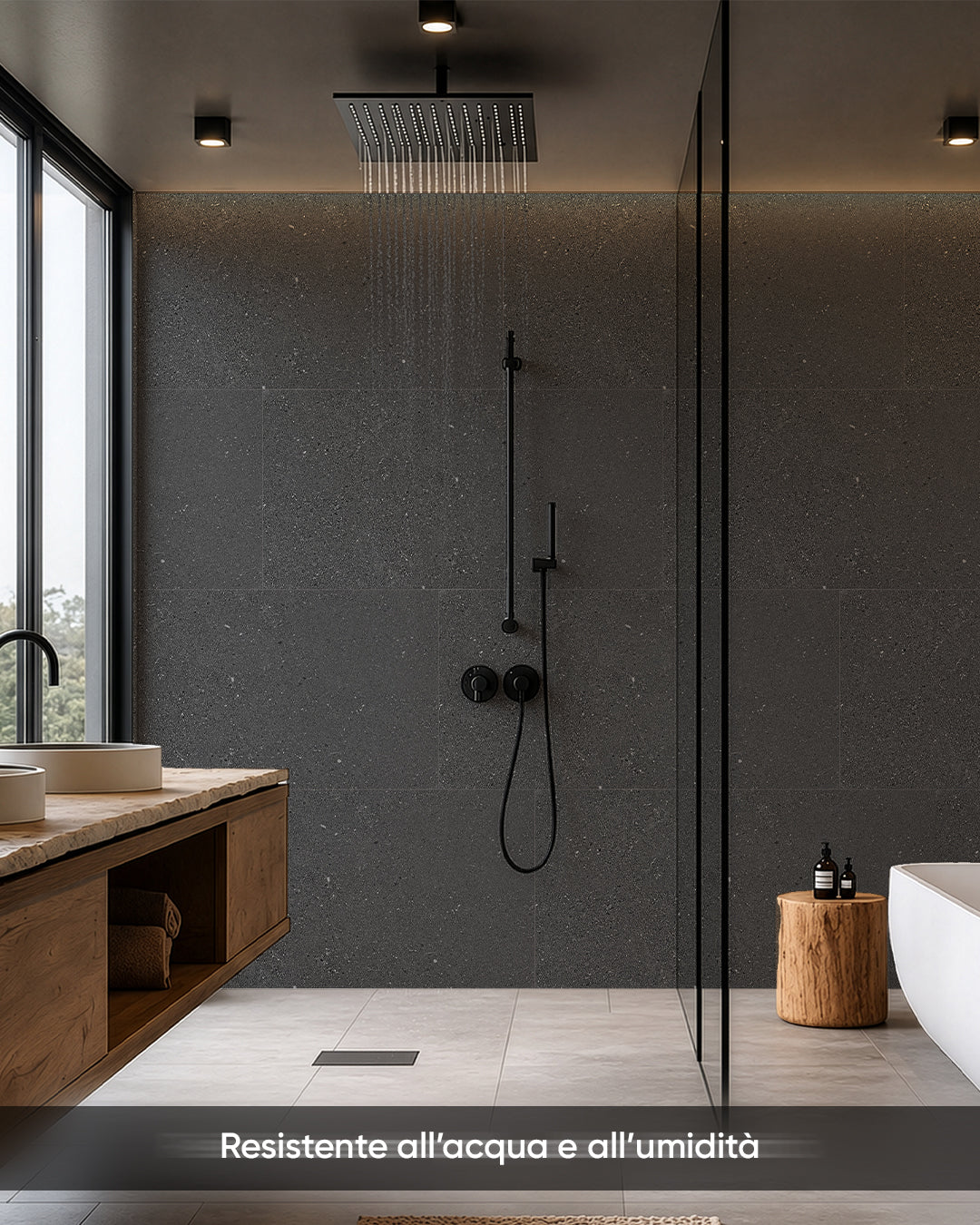 Pannello da parete SPC 60x120 cm | Rivestimento murale impermeabile | Wild Essence