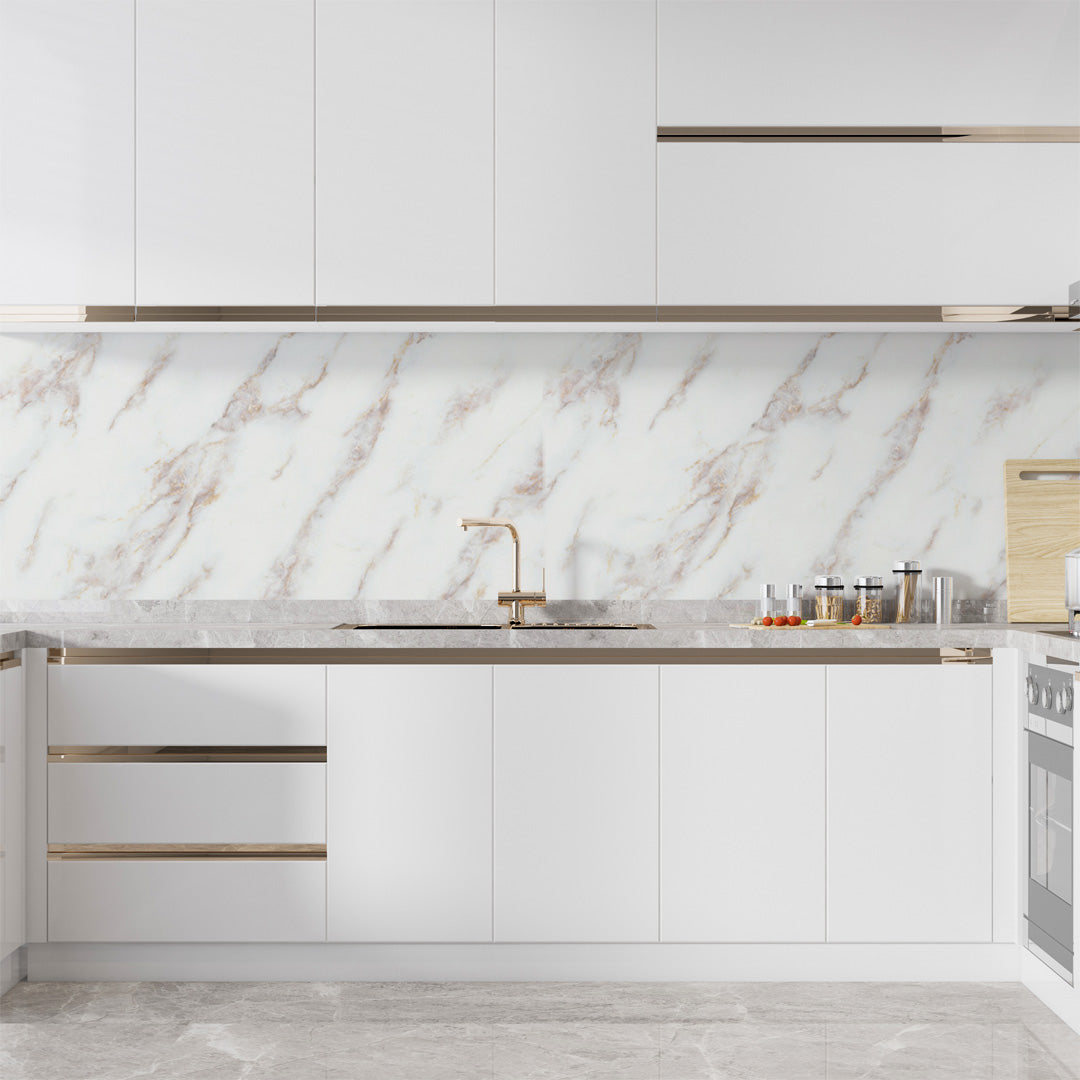 Alternativa in marmo alle piastrelle del bagno/ Ice Berg Beige